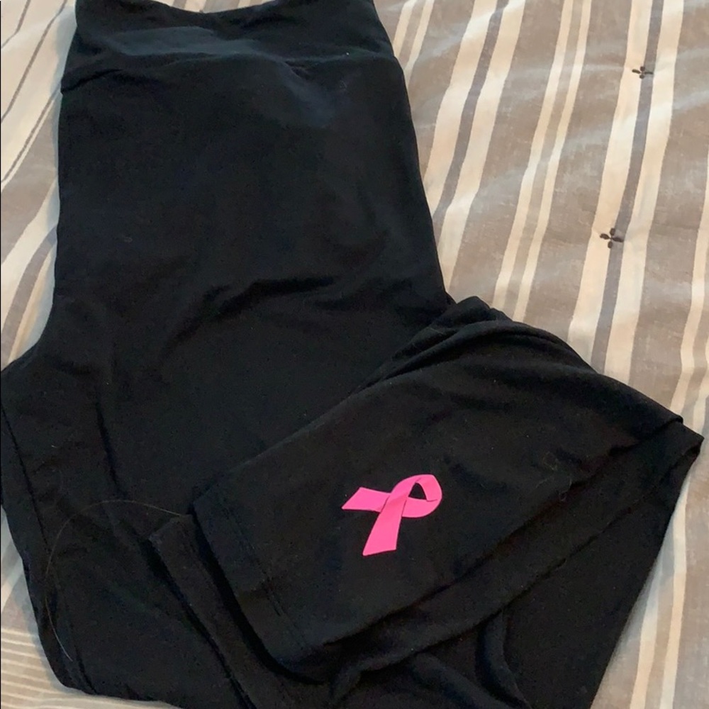 Lularoe Leggings BLK w/ribbon TC NEW BCA